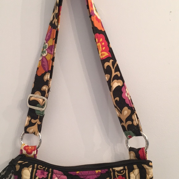 Vera Bradley USA Suzani Retired Shoulder Bag Med - Picture 5 of 8